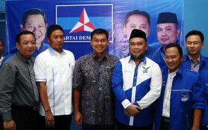 Rycko Menoza menyampaikan Visi & Misi DPC Partai Demokrat 1